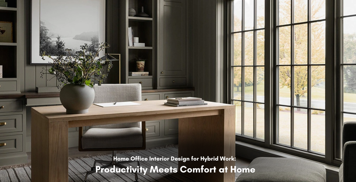 Home Office Interior Design for Hybrid Work: Productivity Meets Comfort at Home